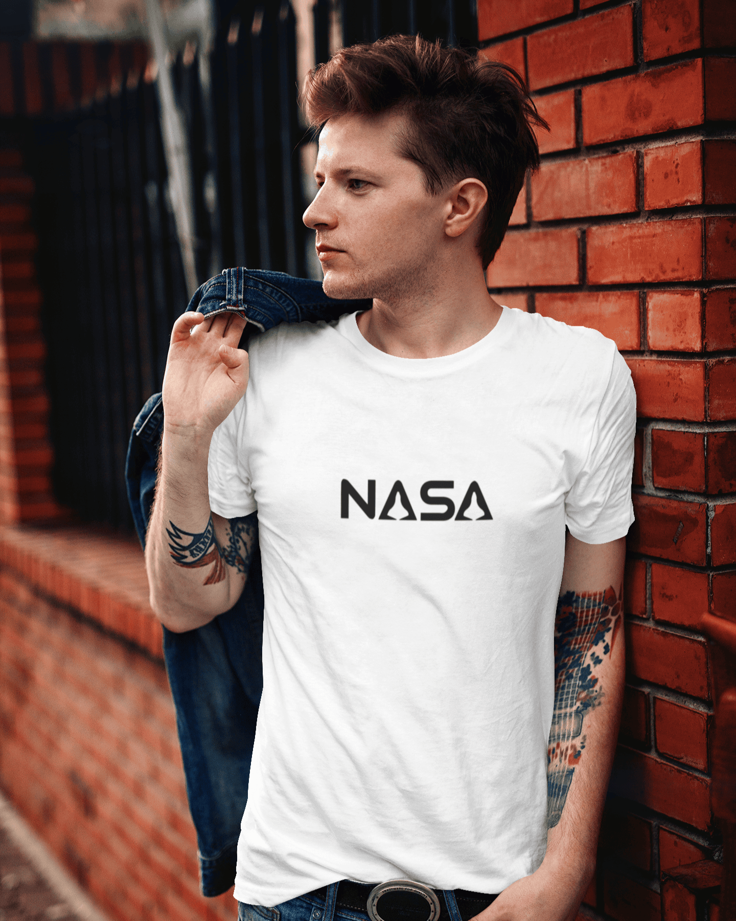 NASA logo t-shirt – space-themed unisex tee by Spacebond