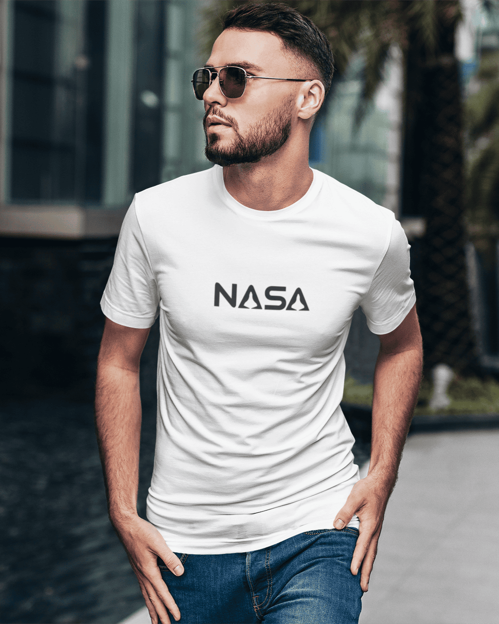 NASA logo t-shirt – space-themed unisex tee by Spacebond