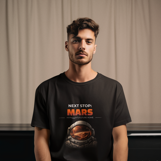 Next Stop: MARS Unisex Astronomy Tshirt